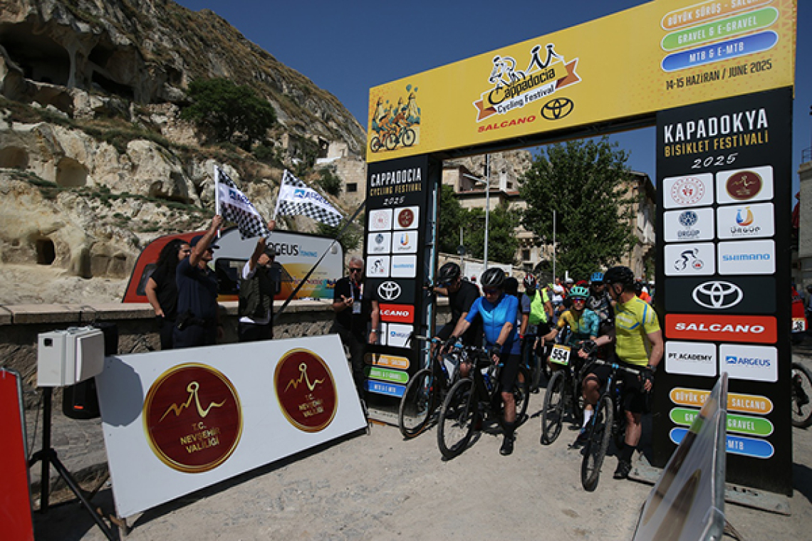 Kapadokya Bisiklet Festivali sona erdi