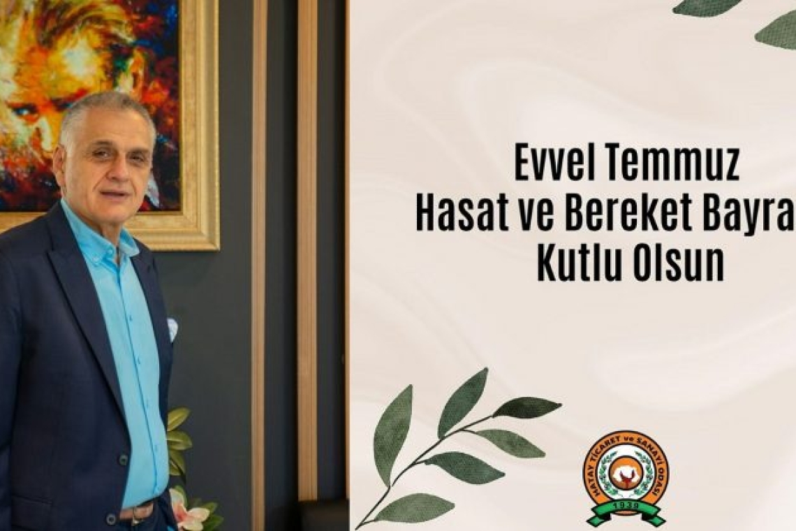 ÇİNÇİN: EVVEL TEMMUZ BAYRAMI KUTLU OLSUN
