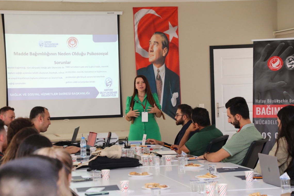 HATAY'DA MADDE BAĞIMLILIĞINA KARŞI MÜCADELE