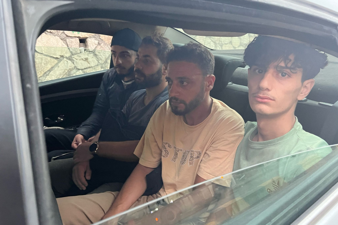 Göçmenler Belen'de Yakalandı