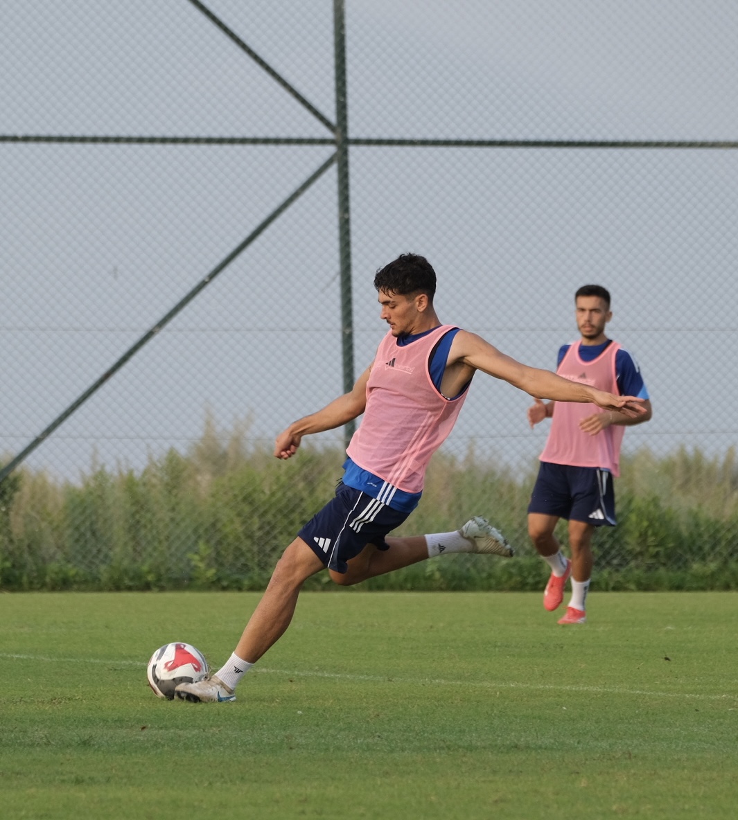 Hatayspor'da Taktik Çalışması