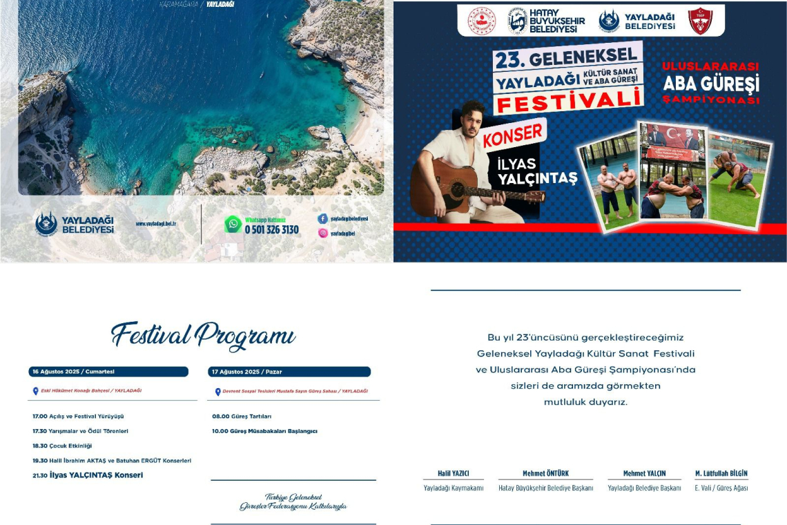 Yayladağı'nda Uluslararası Festival