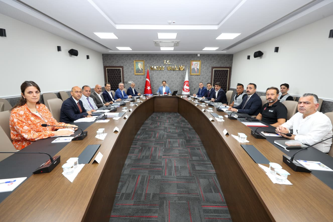 ANTAKYA'DA RİSKLİ ALANLAR DEĞERLENDİRİLDİ