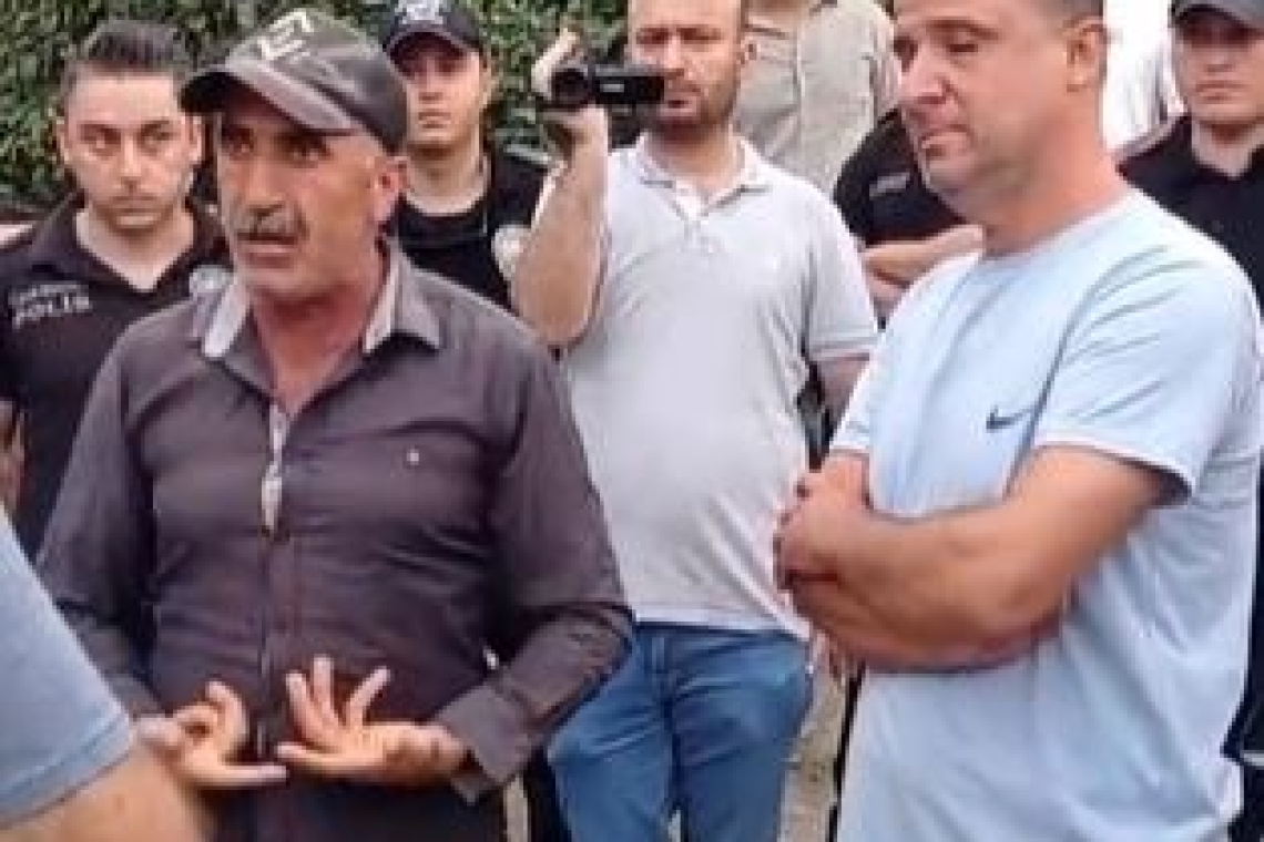 Samandağ Halkı Ağaçların Kesilmesine İsyan Etti