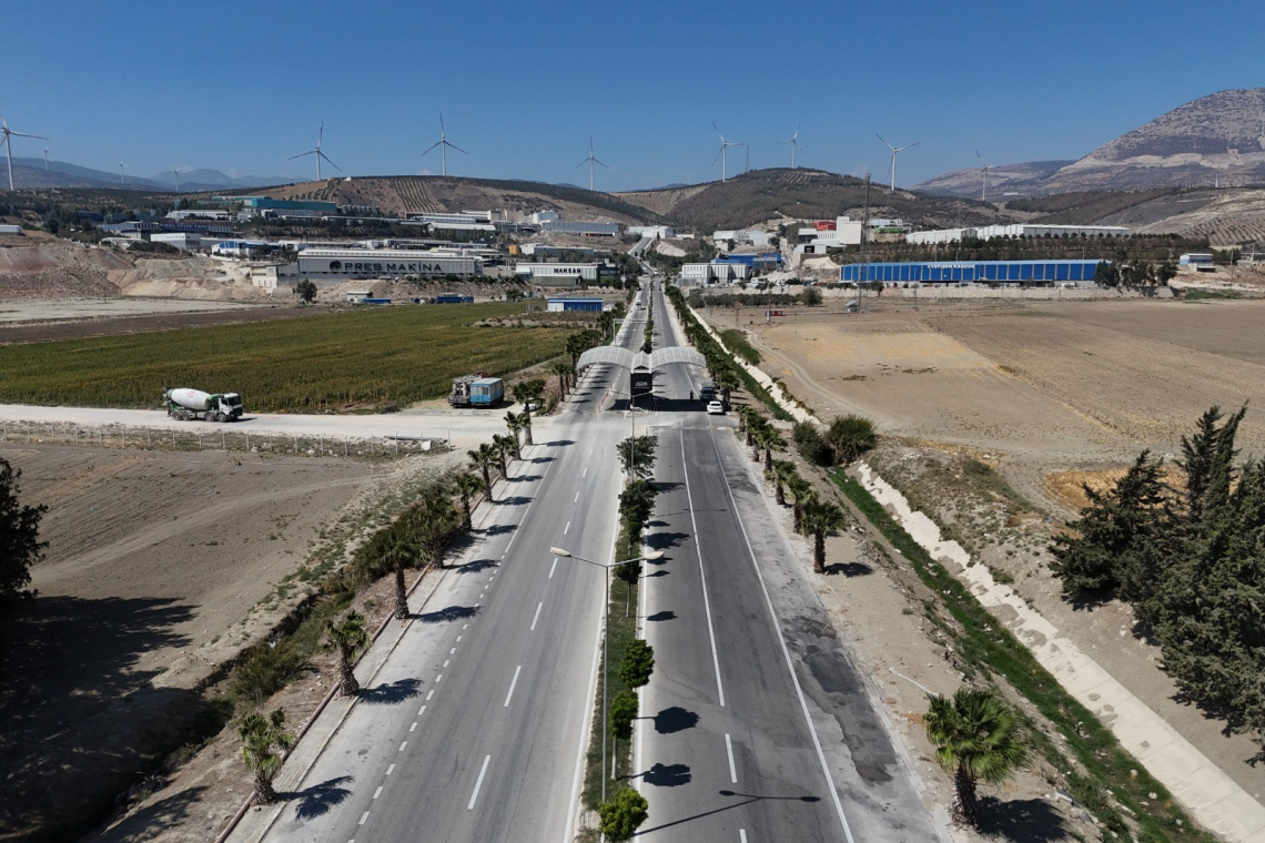 ORGANİZE SANAYİ BÖLGESİ'NE MODERN YOLLAR 