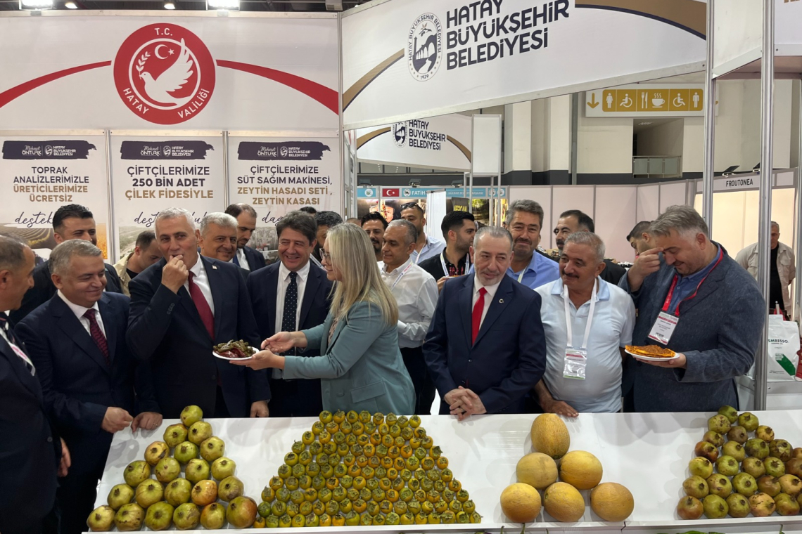 HATAY, INTERFRESH EURASİA FUARI’NDA PARTNER ŞEHİR