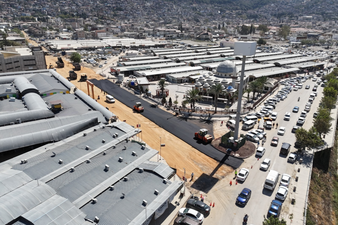 ANTAKYA UZUN ÇARŞI ESNAFINA CAN SUYU