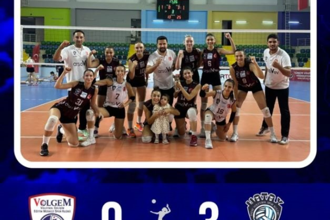 arsaVev Kadın Hatay Voleybol Takımından 5. Galibiyet