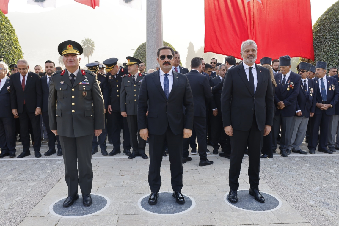 HATAY’IN İSİM BABASI ATATÜRK’E ANLAMLI ANMA