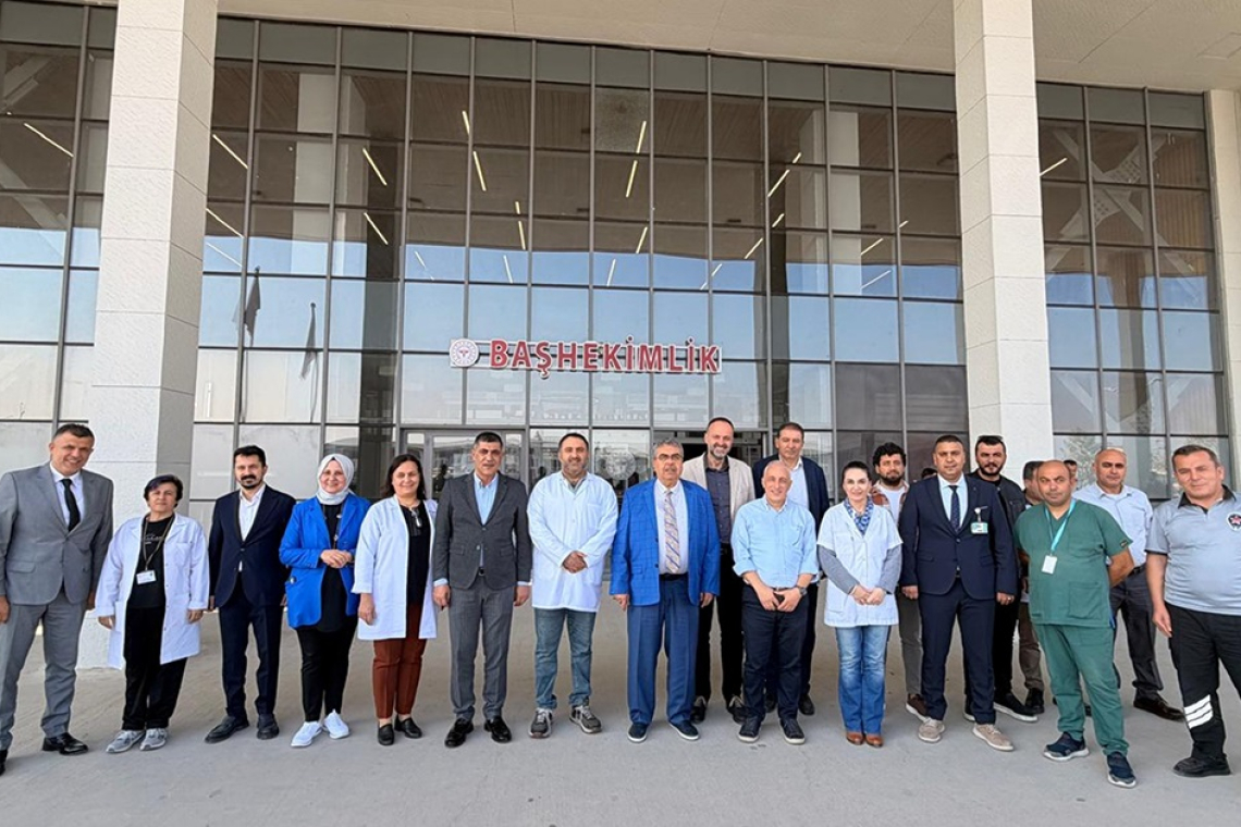 Dr. Sönmez'den Hatay Eğitim Araştırma Hastanesine Ziyaret