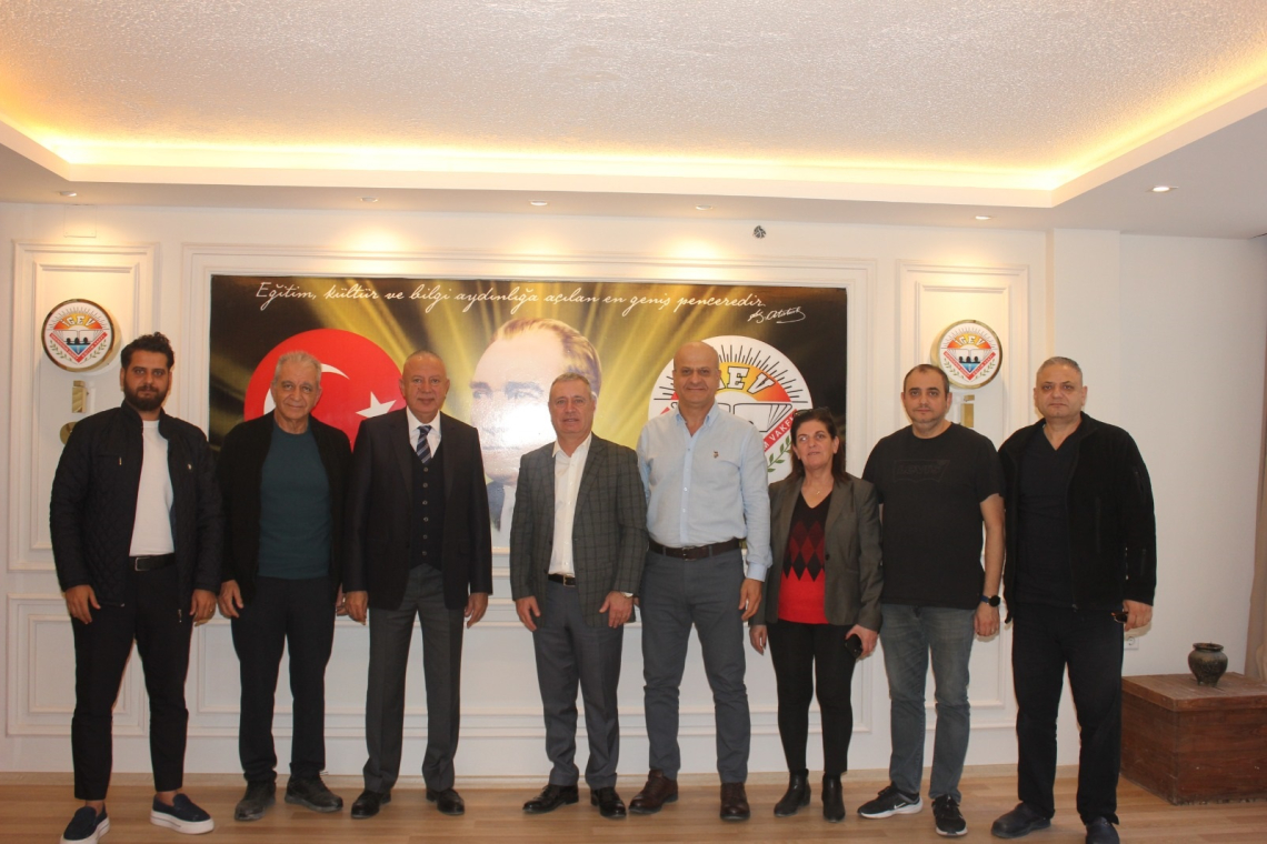AKDENİZ ECZACILAR FEDERASYONUNDAN İGEV'E ZİYARET