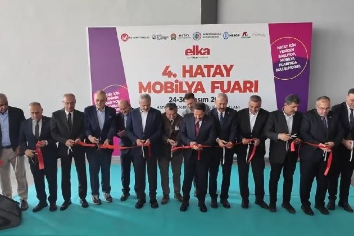 HATAY'DA ÜRETİM GÜCÜNÜN GÖSTERGESİ; MOBİLYA FUARI