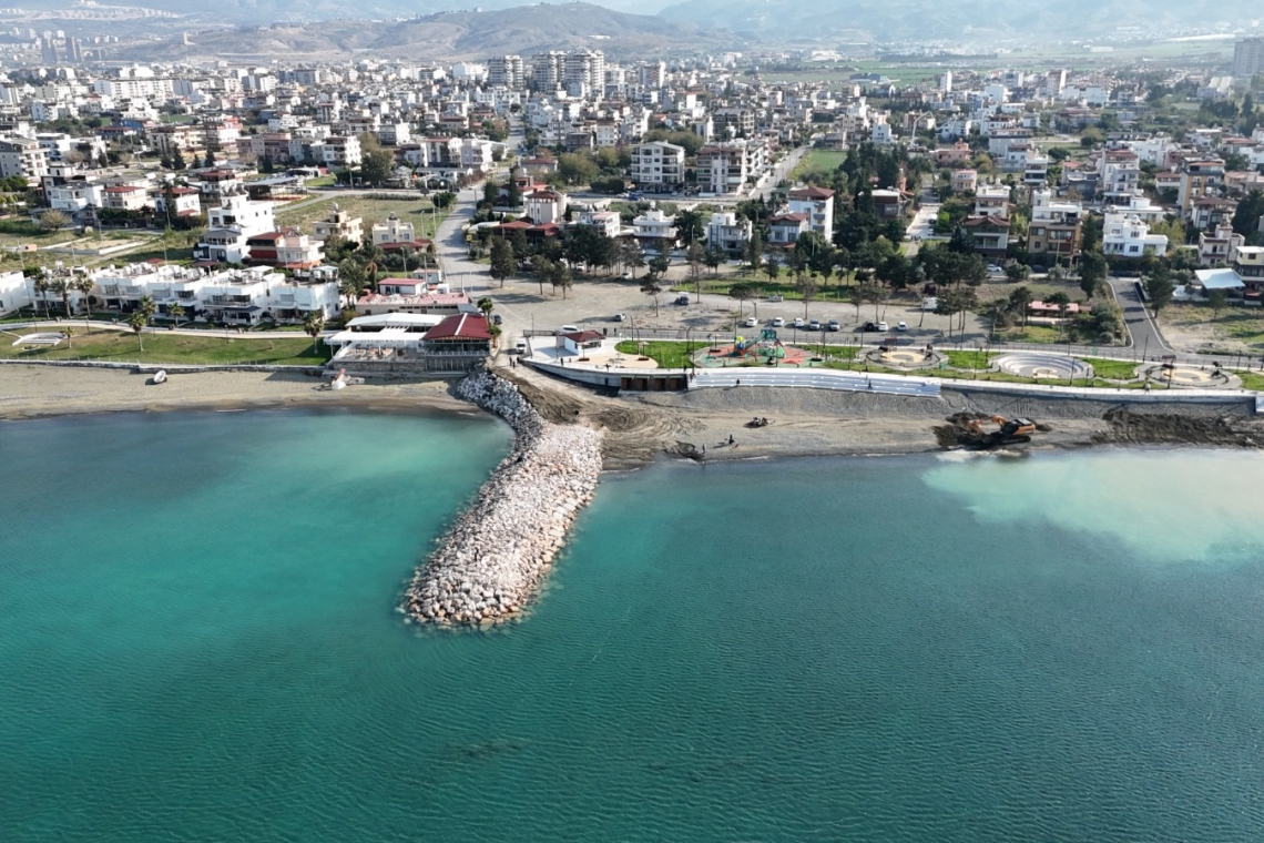 ARSUZ DİBA PARK'A 70 METRELİK MENDİREK