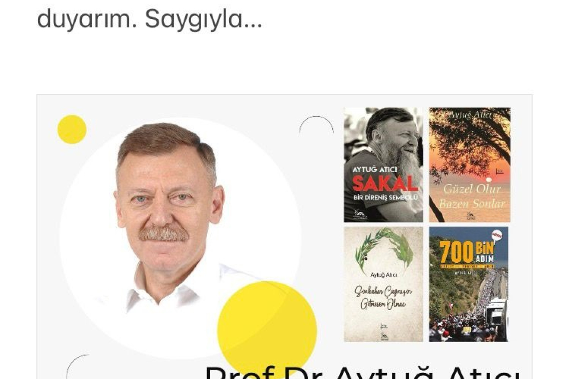 Prof. Dr. Atıcı’dan Samandağ’da Söyleşi