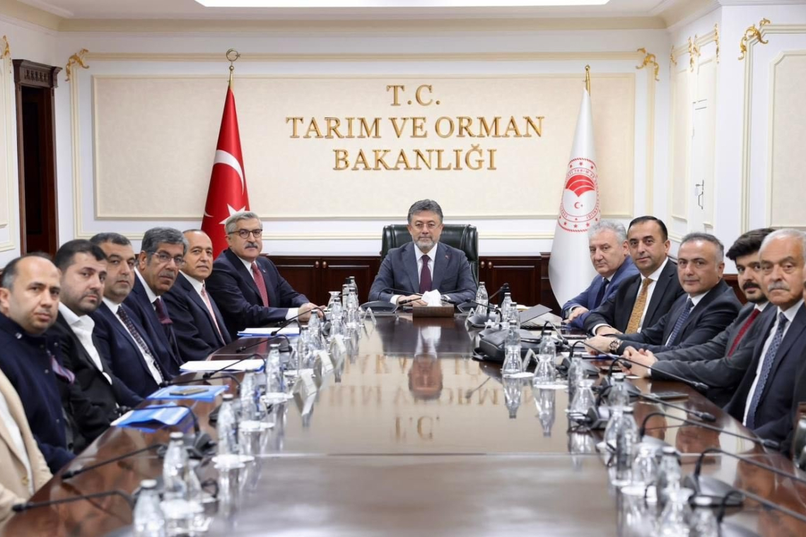 Hatay Tarım Heyeti Bakan Yumaklı İle Görüştü