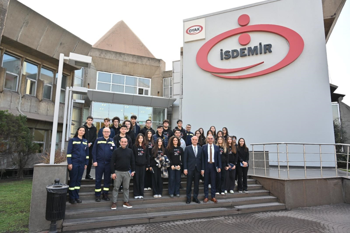 BAŞKENT ÖĞRENCİLERİNDEN İSDEMİR'E TEKNİK GEZİ