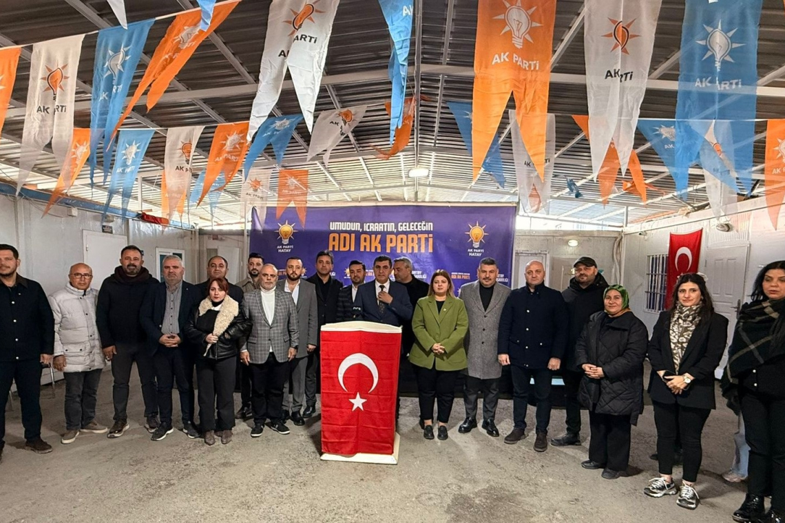 Dr. Erdoğan: Hatay'da 12 Bin Yeni Üye Yaptık