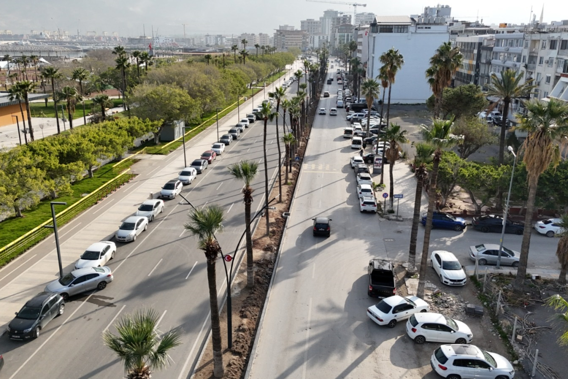 İSKENDERUN SAHİLİNE YENİ GÖRÜNÜM