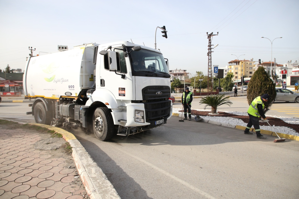ANTAKYA VE DÖRTYOL’DA TEMİZLİK ÇALIŞMALARI