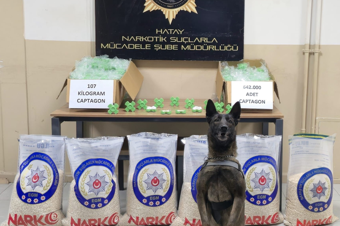 Captagon Hapları Pervana Kutularında Gizlediler