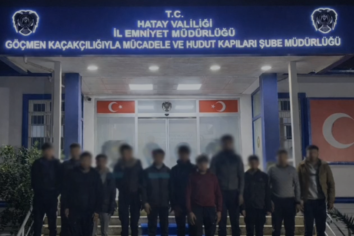 Belen'de 12 Yabancı Göçmen