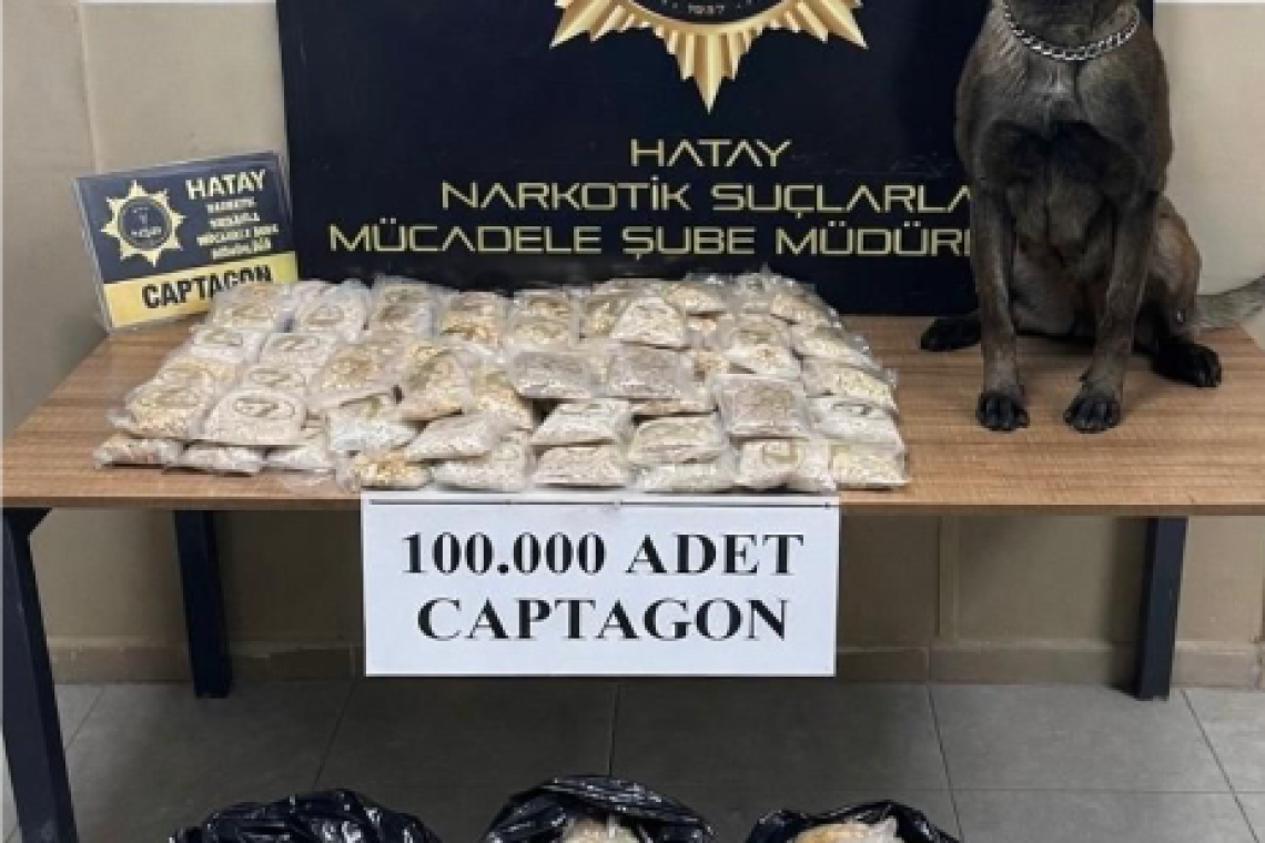 Kırıkhan'da 16 Kilo Captagon Hap Ele Geçirildi