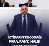 Çalışkan: Çıkarılan Yasaların Ortak Noktası Para ve Denetimsizlik