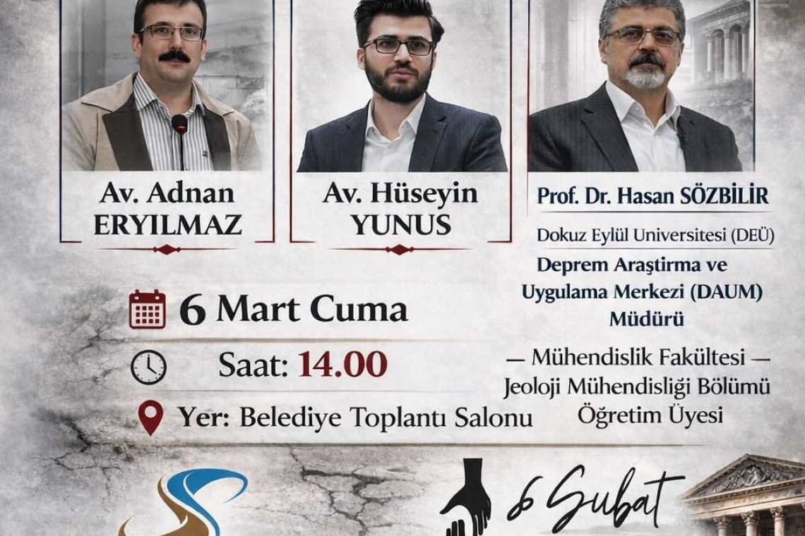 SAMANDAĞ’DA “DEPREM” PANELİ