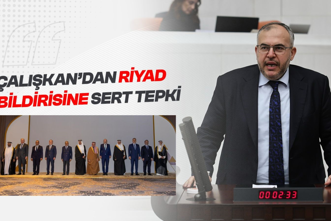 Riyad Bildirisine Sert Tepki: Belge Bir Utanç Vesikasıdır
