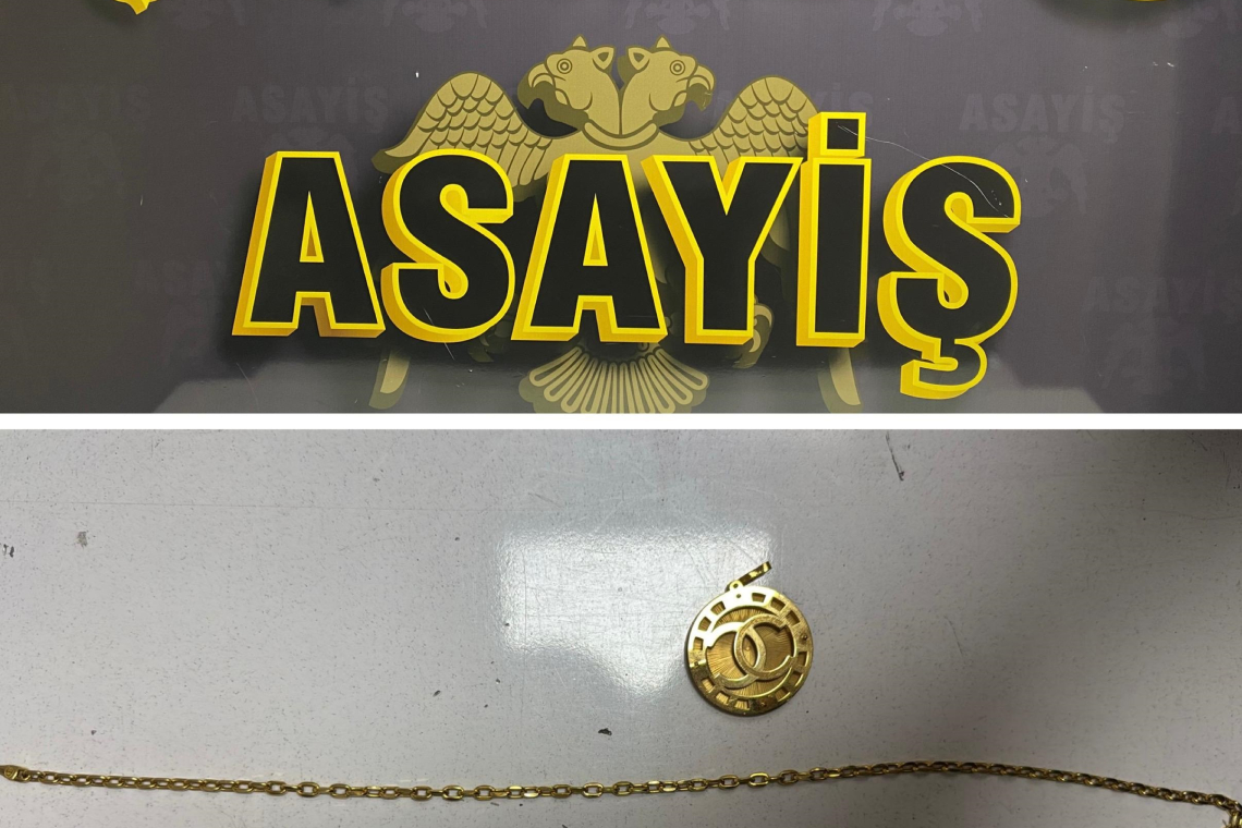 Şahsın Boynundan Altın Kolye Çalan Şüpheli Yakalandı