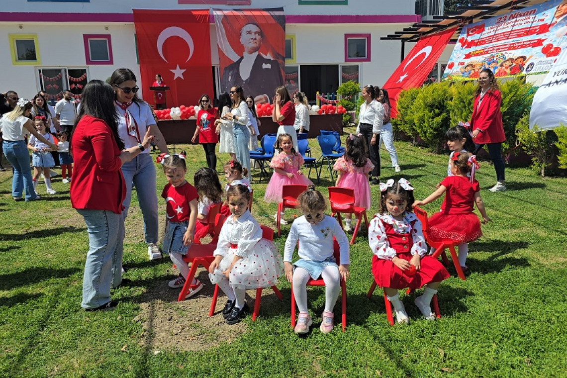 Yükseliş Anaokulu'nda Her yer Kırmızı Beyaz, Her Yer Atatürk