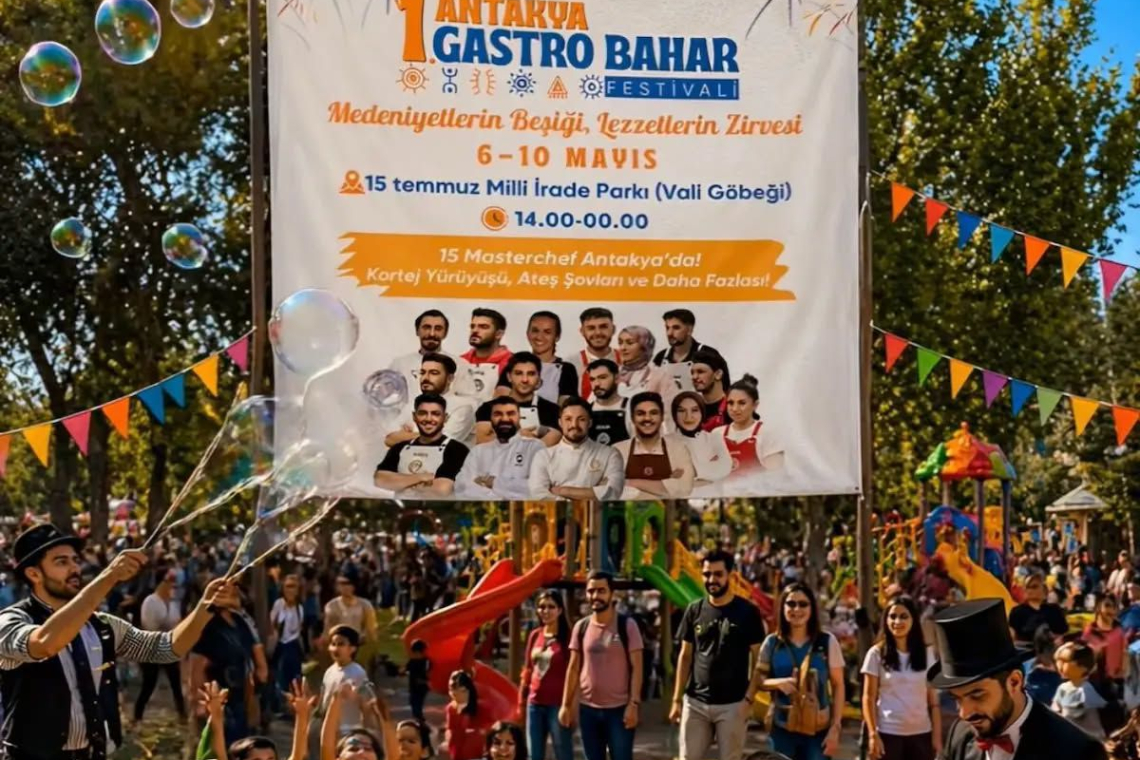 Antakya Gastro Bahar Festivali 6 Mayıs'ta