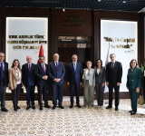 BAŞKAN ÖNTÜRK İŞ İNSANLARINI AĞIRLADI