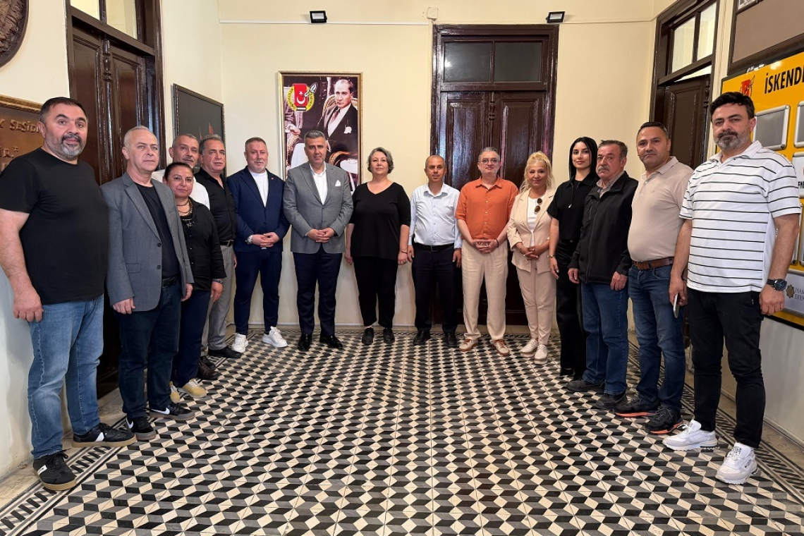 İskenderun Gazeteciler Cemiyeti'nde Bayramlaşma
