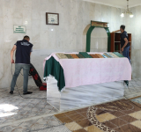 TÜRBELERDE BAYRAM SONRASI TEMİZLİK