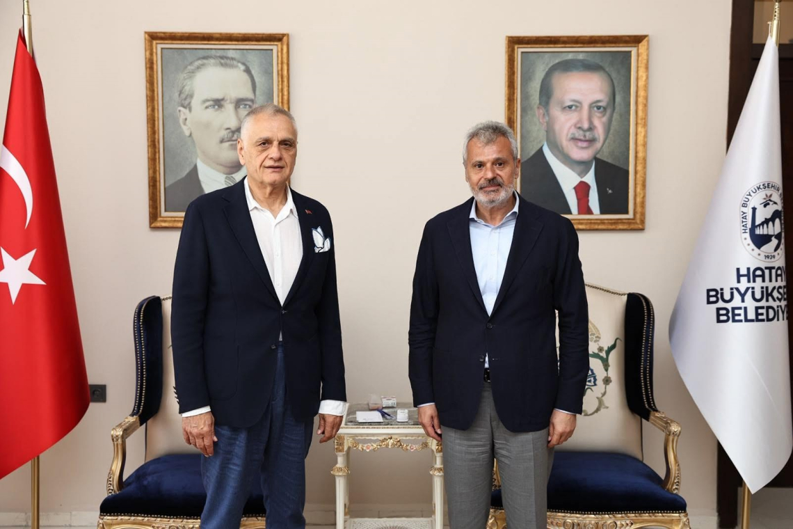 Çinçin'den HBB Başkanı Öntürk'e Ziyaret