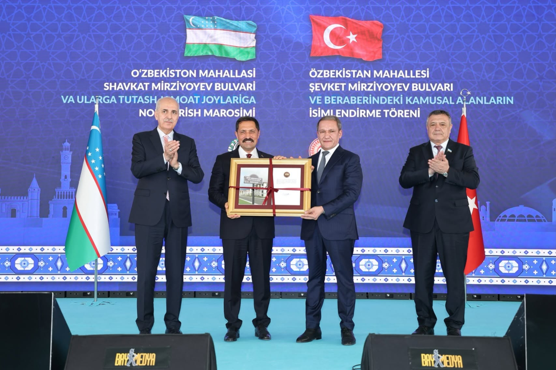 Hatay’da Özbekistan Mahallesi Açıldı