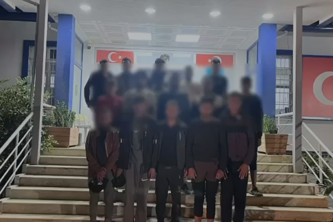 Hatay'da 24 Göçmen Yakalandı