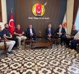YARGI MENSUPLARINDAN VEDA ZİYARETİ