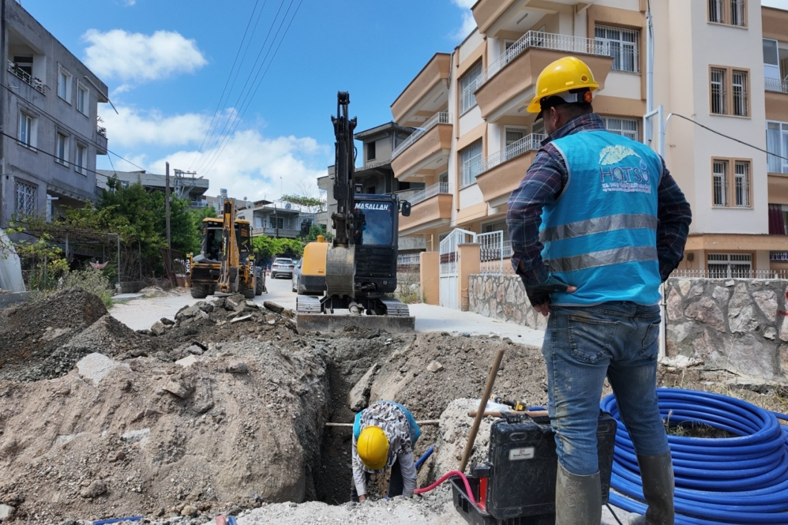 DEFNE’DE ALTYAPI ÇALIŞMALARINA DEVAM 