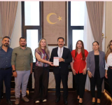 Antakya Gazetesi'nden Vali Masatlı'yı Ziyaret