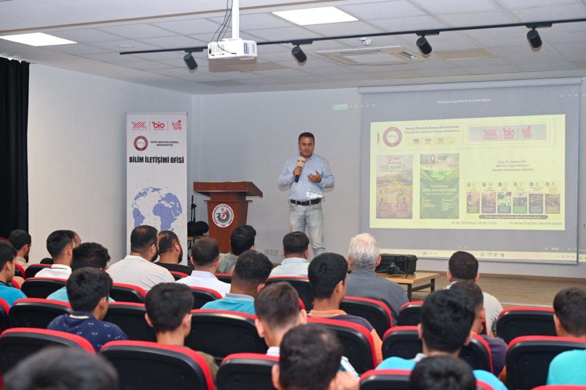 Hatay'da Dijital Tarım ve Yeşil Dönüşüm Tanıtımı