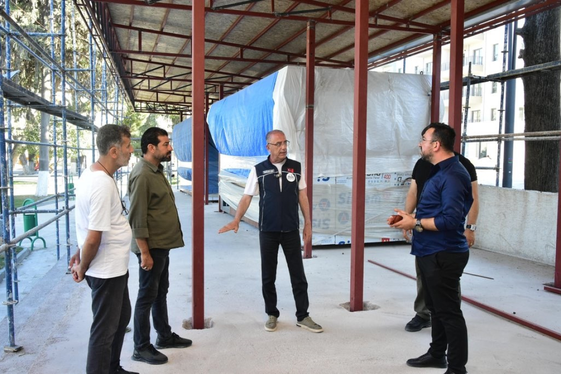 ANTAKYA VALİ ÜRGEN PARKI'NDA DÜZENLEME