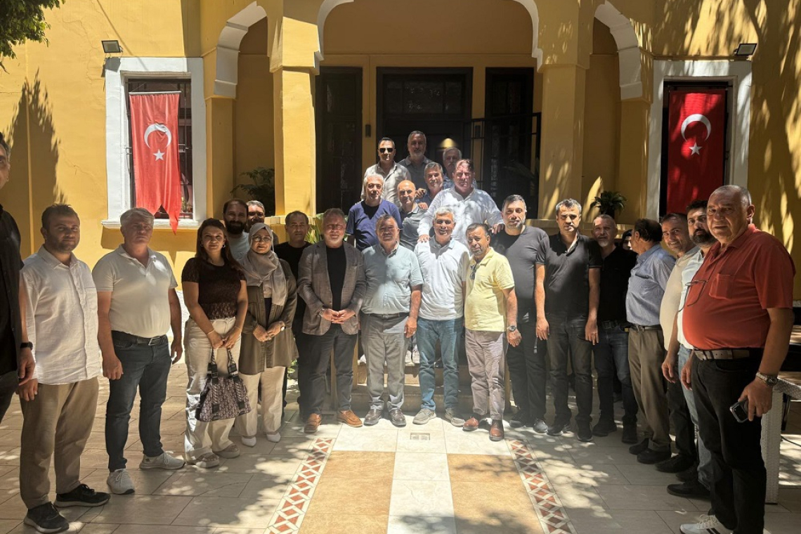 İGC’den MHP İlçe Başkanı Turan Bozkurt’a Hayırlı Olsun Ziyareti