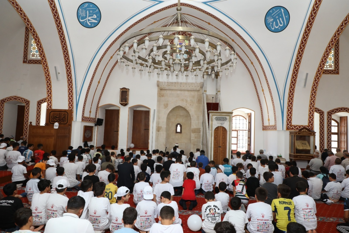 HATAY'DA ÇOCUKLAR CAMİ BULUŞMALARI’NDA 