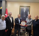 EMNİYET MÜDÜRÜ GÜNEŞ'TEN İSKENDERUN OSB YÖNETİMİNE VEDA ZİYARETİ