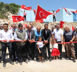 YAYLADAĞI’NDA TÜRK BAYRAKLARI İLE İÇME SUYU SEVİNCİ