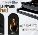 DEFNE AMFİ TİYATRO’DA 11 EYLÜL'DE SANAT GECESİ