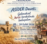 ASİDER’DEN HRİSE BULUŞMASI 20 EYLÜL'DE