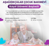 DEFNE YUVAM ÇOCUK BAKIMEVİ'NDE KAYITLAR BAŞLADI